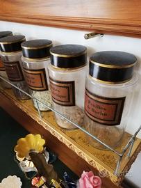 Vasi farmacia in vetro Impero