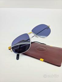 Cartier Vintage Panthere GM Platino Occhiali