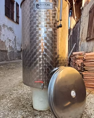 Serbatoio acciaio e vetroresina 