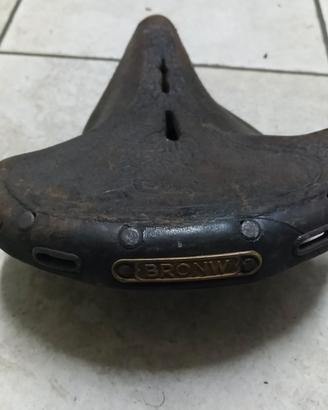 sella bici epoca Brown 