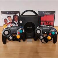 Nintendo GameCube nero + 2 controller + 2 giochi