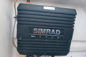 ecoscandaglio e gps simrad e bsm2