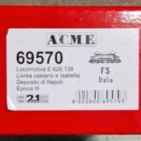 Locomotore E626.139 ACME Digital sound H0 1:87