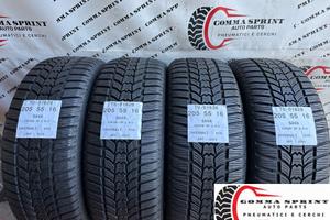 4 PNEUMATICI 205/55 R16 SAVA INVERNALI SEMINUOVE