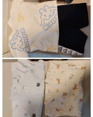 Tutine Kiabi e completo Kappa