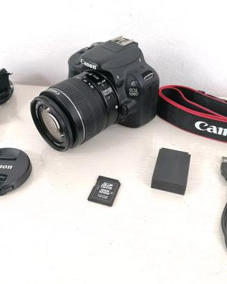 Reflex Canon 100D FULL HD Touch COME NUOVA