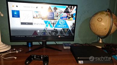 Playstation slim 1000Gb + Monitor acer