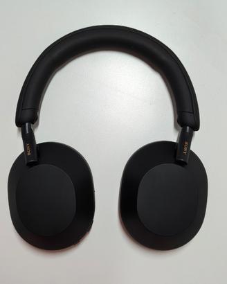 Sony WH-1000XM5 Nere con Custodia