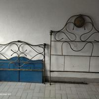 letto in ferro battuto 