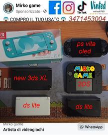 varie console portatili