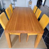 Set 6 Sedie Gialle - Sfoderabili e Molto Comode