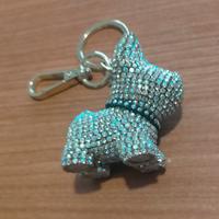 Portachiavi cane cagnolino con strass