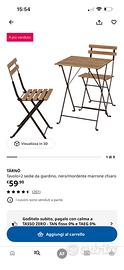 Tavolino con sedie ikea