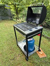 Barbecue a gas IKEA KLASEN con carrello