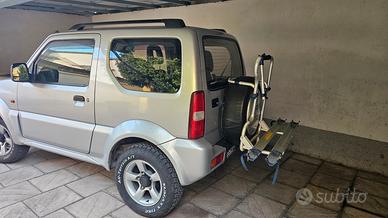 porta biciclette per fuoristrada ruota di scorta