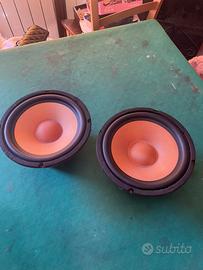 Coppia Woofer audio da 20 cm kevlar