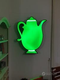 Insegna luminosa torrefazione anni '60/'70