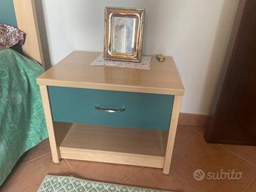 Letto - Scrivania - Comodino