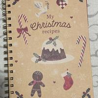 Quaderno per ricette di Natale