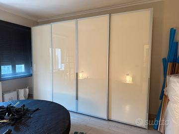 Armadio ante vetro misura 366x260x64