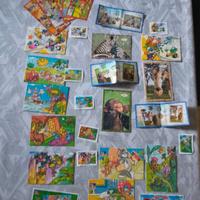 Lotto sorpresine kinder puzzle tom & jerry ecc