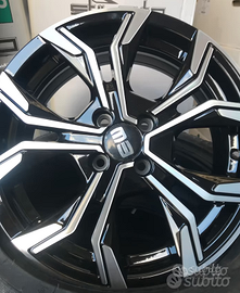 4 CERCHI LEGA SPIDER CLIO MINI ONE SWIFT PUNTO 6,5