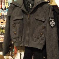 Giacca grigia di panno mai usata