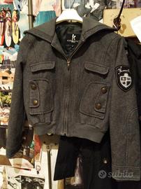Giacca grigia di panno mai usata