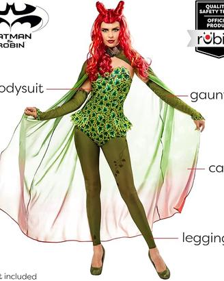 Costume poison ivy cosplay Rubies Dc Comics
