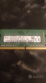 Banchi di RAM DDR4 8GB per notebook