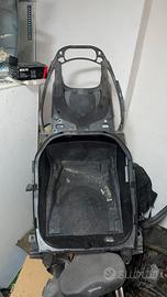 Vano sottosella + supporto yamaha t-max 500