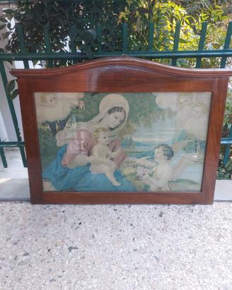 Classica oleografia/riproduzione in cornice di leg