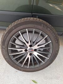 Cerchi lega MAK 16 Gomme Invernali Michelin Pilot