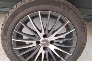 Cerchi lega MAK 16 Gomme Invernali Michelin Pilot