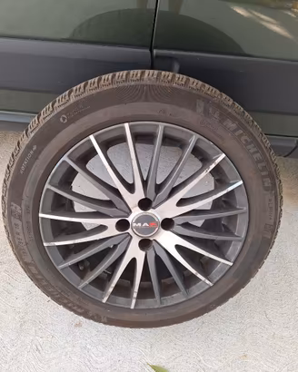Cerchi lega MAK 16 Gomme Invernali Michelin Pilot