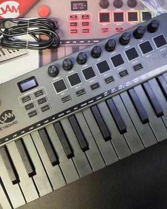 tastiera midi rock jam NUOVA