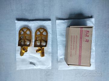 pedane moto in alluminio