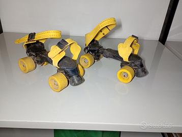 Pattini a rotelle vintage. Anni 70-80