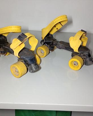 Pattini a rotelle vintage. Anni 70-80