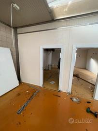 Cella doppia frigo positiva con motore ventola