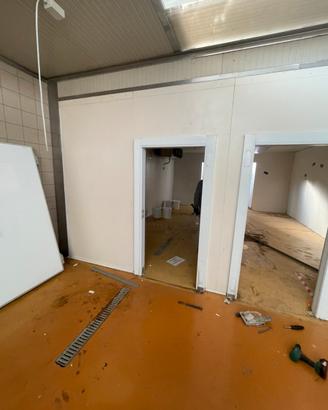 Cella doppia frigo positiva con motore ventola