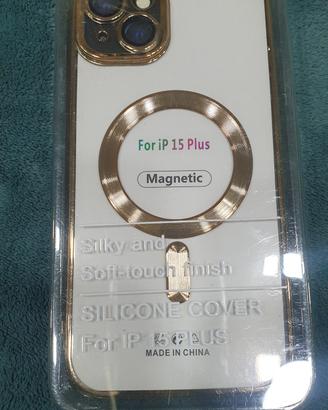cover in silicone magnetica iphone 15 plus