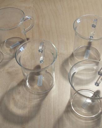 Set di 6 tazzine da caffè espresso vintage Bodum
