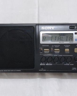 Sony icf-M50sRDS radio am-sw-fm rds