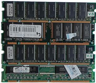 MODULO MEMORIA SDR SDRAM PC 133 - 64 Mb - 168 PIN