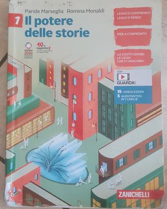 libro di antologia:il potere delle storie.