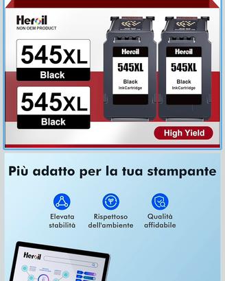 Cartucce stampante canon 545 xl