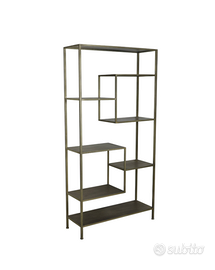 CABINET 101X36X200 YVANA ANTIQUE GOLD