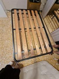 rete doghe legno ortopedica 120x190 materasso