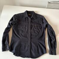 CAMICIA WESTERN NERA MARCA LEE